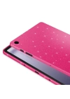Galaxy Tab S8 Simli Parlak Görünümlü Redclick Tablet Koton Kılıf