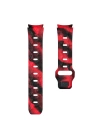 Galaxy Waych 5 44mm Redclick KRD-116 20mm Futbol Desenli Spor Tasarımlı Silikon Kordon