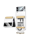 Galaxy Z Flip 3 Kılıf Redclick Flio Kıpta Kapak