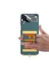 Galaxy Z Flip 3 Kılıf Redclick Flio Kıpta Kapak