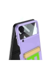 Galaxy Z Flip 3 Kılıf Redclick Flio Kıpta Kapak