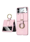 Galaxy Z Flip 3 Kılıf Redclick Flip Ring Kıpta Kapak