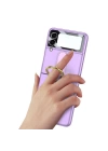 Galaxy Z Flip 3 Kılıf Redclick Flip Ring Kıpta Kapak