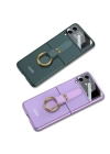 Galaxy Z Flip 3 Kılıf Redclick Flip Ring Kıpta Kapak