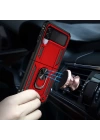 Galaxy Z Flip 3 Kılıf Redclick Vega Kapak