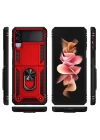 Galaxy Z Flip 3 Kılıf Redclick Vega Kapak