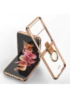 Galaxy Z Flip 3 Kılıf Redclick Yüzüklü Kıpta Kapak