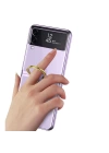 Galaxy Z Flip 3 Kılıf Redclick Yüzüklü Kıpta Kapak