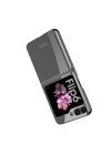 Galaxy Z Flip 6 Kılıf Redclick Full Camlı Kıpta Kapak