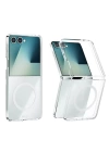 Galaxy Z Flip 7 Kılıf Kamera Korumalı M-safe Sert PC Redclick Porto Kapak