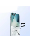 Galaxy Z Flip 7 Kılıf Kamera Korumalı M-safe Sert PC Redclick Porto Kapak