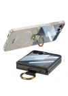 Galaxy Z Flip 7 Kılıf M-safe Şarj Özellikli Redclick Kıpta Yüzüklü Flip Sert Kapak