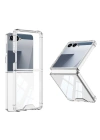 Galaxy Z Flip 7 Kılıf Redclick Full Camlı Kıpta Kapak