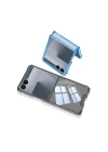 Galaxy Z Flip 7 Kılıf Redclick Full Camlı Kıpta Kapak