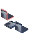 Galaxy Z Flip 7 Kılıf Redclick Sert Kıpta Kapak