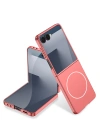 Galaxy Z Flip 7 Kılıf Wireless Şarj Özellikli Redclick Kıpta M-safe Kapak