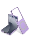 Galaxy Z Flip 7 Kılıf Wireless Şarj Özellikli Redclick Kıpta M-safe Kapak