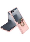 Galaxy Z Flip 7 Redclick Kıpta Yüzüklü Kartlıklı Kapak