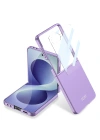 Galaxy Z Flip 8 Kılıf Redclick Sert Kıpta Kapak