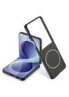 Galaxy Z Flip 8 Kılıf Wireless Şarj Özellikli Redclick Kıpta M-safe Kapak