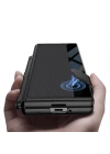 Galaxy Z Fold 7 Kılıf Kamera Korumalı Redclick Kıpta Aynalı Kalem Bölmeli Fest Kapak