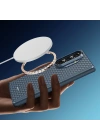 Galaxy Z Fold 7 Kılıf M-safe Şarj Özellikli Raptic Aramid Skin-Pro Profound Serisi Kapak
