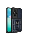Honor 400 Pro Kılıf Magnetik Standlı Kamera Korumalı Redclick Sürgülü Vega Kapak