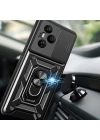 Honor 400 Pro Kılıf Magnetik Standlı Kamera Korumalı Redclick Sürgülü Vega Kapak