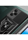 Honor 400 Pro Kılıf Magnetik Standlı Kamera Korumalı Redclick Sürgülü Vega Kapak