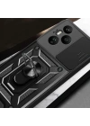 Honor 400 Pro Kılıf Magnetik Standlı Kamera Korumalı Redclick Sürgülü Vega Kapak
