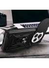 Honor Magic 6 Pro Kılıf Magnetik Standlı Kamera Korumalı Redclick Sürgülü Vega Kapak