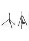 Jmary KT3255NB30 3 Kademeli 164.5cm Fonksiyonel Ayrılabilir Monopod Tasarım Başlıklı Tripod