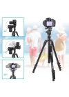 Jmary KT3255NB30 3 Kademeli 164.5cm Fonksiyonel Ayrılabilir Monopod Tasarım Başlıklı Tripod