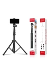 Jmary Mt-39 5 Kademeli 153cm Fonksiyonel 2 İn 1 Monopod 360 Derece Dönebilen Başlıklı Tripod