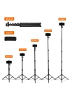 Jmary Mt-39 5 Kademeli 153cm Fonksiyonel 2 İn 1 Monopod 360 Derece Dönebilen Başlıklı Tripod