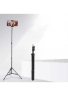 Jmary Mt-75 Tripod 3 Kademeli Yükseklik Ayarlı Katlanabilir Kompakt Tasarım 210 Cm