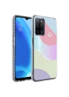 Oppo A54 4g Kılıf Airbag Kenarlı Renkli Desenli Silikon Redclick Elegans Kapak