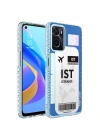Oppo A96 4g Kılıf Airbag Kenarlı Renkli Desenli Silikon Redclick Elegans Kapak