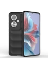 Oppo Reno 11F 5G Kılıf Esnek TPU Oyuklu Arka Yüzey Tasarımlı Redclick Etnik Silikon Kapak