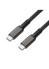 Qgeem 2.Jenerasyon Type-C to Type-C USB3.2 PD Data Kablosu 100W 20Gbps 4K@60Hz 3 Metre