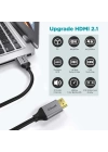 Qgeem Qg-av17 Görüntü Ve Ses Aktarıcı Hdmı Kablo 2.1 Versiyon 8k Hd Kalite 48gbps 1.83 Metre