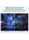 Qgeem Qg-av17 Görüntü Ve Ses Aktarıcı Hdmı Kablo 2.1 Versiyon 8k Hd Kalite 48gbps 4.57 Metre
