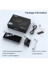 Qgeem Qg-d6902 All İn One Çoğaltıcı Type-c Hub Docking Station 4k-5k Displayport Hdmı Destekli