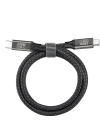Qgeem QG02 Type-C to Type-C PD3.1 Data Kablosu 240W 480Mbps 1.5 Metre
