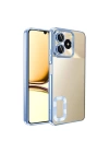 Realme C53 4G Kılıf Kamera Korumalı Logo Gösteren Redclick Omega Kapak
