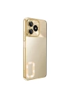 Realme C53 4G Kılıf Kamera Korumalı Logo Gösteren Redclick Omega Kapak