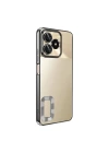 Realme C53 4G Kılıf Kamera Korumalı Logo Gösteren Redclick Omega Kapak