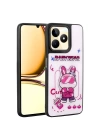 REALME C55 4G Case Shining Embossed Iconic Figured Redclick Amas Silicone Cover