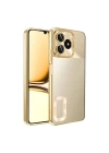 Realme Note 50 Kılıf Kamera Korumalı Logo Gösteren Redclick Omega Kapak