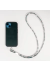 Redclick Dikiş Desenli İp Cep Telefonu El Askısı İpi 95cm